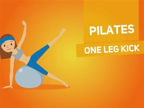 Pilates : le one leg kick pour des fesses en béton