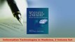 Read  Information Technologies in Medicine 2 Volume Set Ebook Free