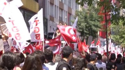 Şişli'de 19 Mayıs Yürüyüşü...