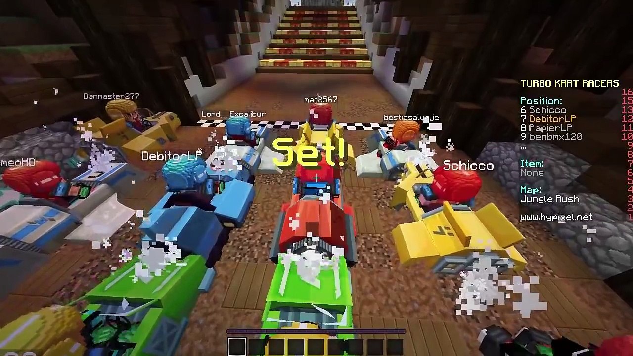 Die 'YouTuber-Woche' (Tag 7) || mit DEBITORLP || MINECRAFT TURBO KART RACING