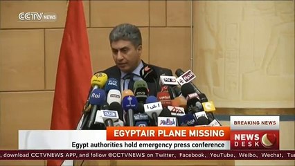 Egypt holds press conference on missing plane, says terror attack possible