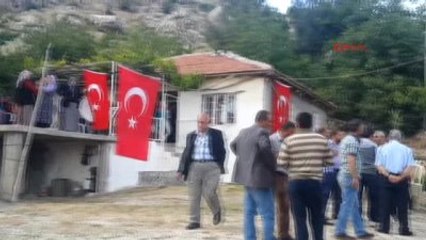 Afyonkarahisar Şehit Ateşi Afyonkarahisar'a Düştü