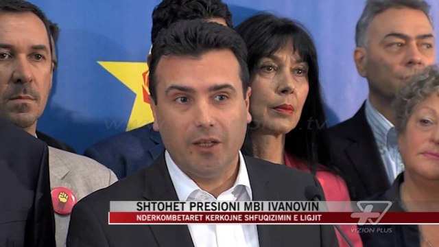 Shtohet presioni mbi Ivanovin - News, Lajme - Vizion Plus