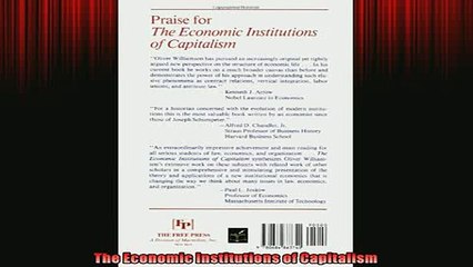 FAVORIT BOOK   The Economic Institutions of Capitalism  FREE BOOOK ONLINE