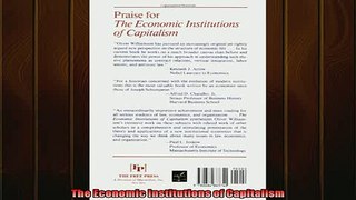 READ book  The Economic Institutions of Capitalism READ ONLINE