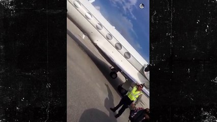 Chris Brown -- Hotboxing Your Private Jet Gets You Grounded