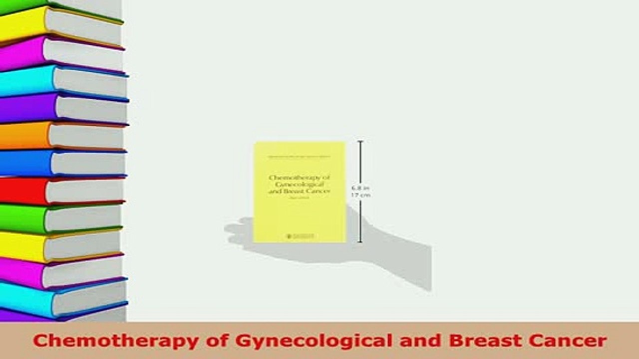 Download  Chemotherapy of Gynecological and Breast Cancer  EBook