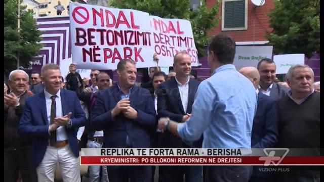 Replika të forta Rama - Berisha në Parlament - News, Lajme - Vizion Plus