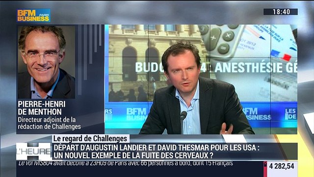 Le regard de Challenges: Les économistes Augustin Landier et David Thesmar s'exilent aux USA - 19/05