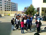 مظاهرة طلابية حاشدة كلية الاقتصاد جامعة درعا ج4 22\12 \2011