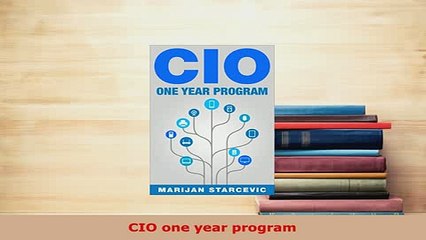Read  CIO one year program Ebook Free