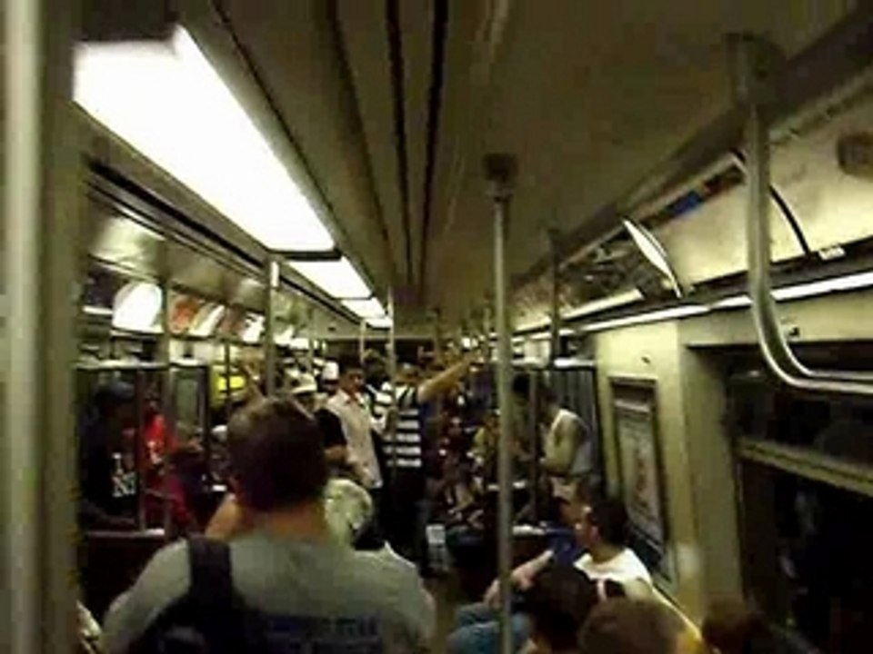 Breakeurs dans le métro NYC