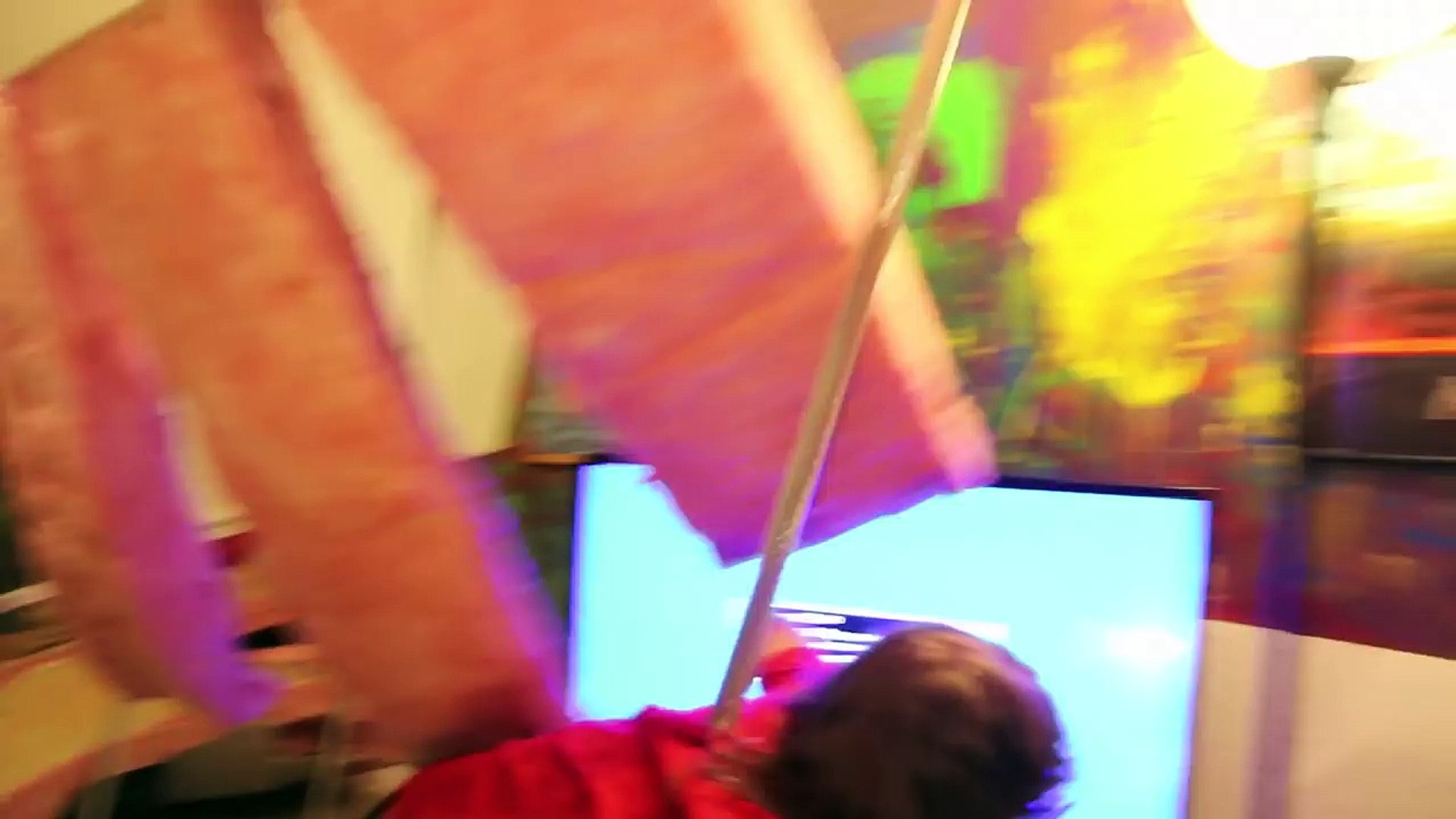 Psycho Dad Demolishes Gaming Room