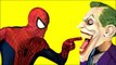 Spiderman vs Joker w_ Frozen Elsa, Spidergirl, Iron Man & Captain America! Funny Superheroes (1080p)