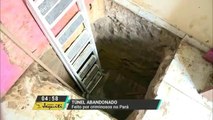 PA: Policiais encontram túnel abandonado por criminosos