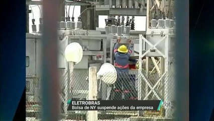 Bolsa de Nova York suspende negociações da Eletrobras