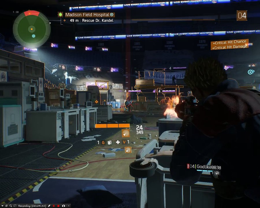 Tom Clancy's The Division (Walkthrough Part 12) HD (Field Hospital)