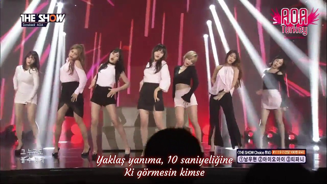 AOA - 10 Seconds [Türkçe Alt Yazılı - Turkish Sub.]
