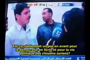 26 02 2012 SYRIE : Quand le référendum syrien tourne au ridicule - sous-titres français