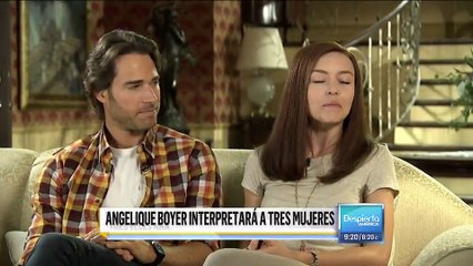 Angelique y Sebastian "Soy afortunada por tener a tres tan distinta"