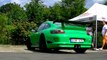2x Green Porsche 997 GT3 RS Sounds at the Nurburgring