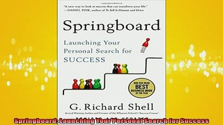 READ book  Springboard Launching Your Personal Search for Success  FREE BOOOK ONLINE