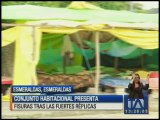 Conjunto habitacional de Esmeraldas presenta fisuras tras las fuertes réplicas