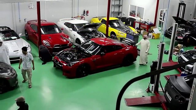 1100hp Nissan GT-R in Dubai