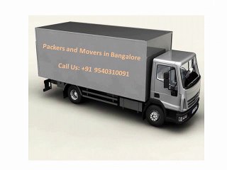 Packers and Movers in Bangalore/ Call Us: +91 9540310091