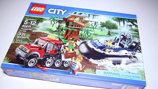 Lego City Hovercraft Arrest Speed Build Review (60071)
