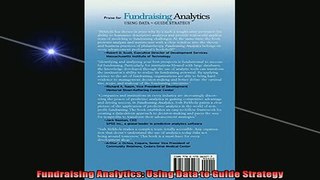 READ book  Fundraising Analytics Using Data to Guide Strategy Online Free