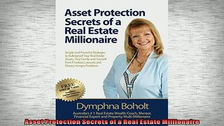 Free PDF Downlaod  Asset Protection Secrets of a Real Estate Millionaire  DOWNLOAD ONLINE