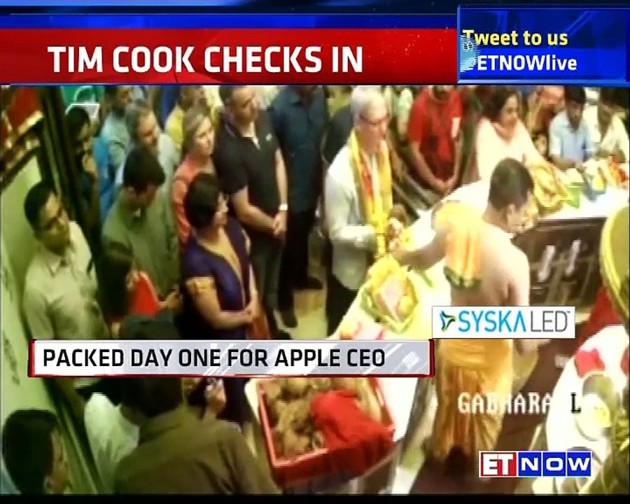 Packed Day One For Apple CEO