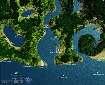 Игра Трофейная рыбалка -лучший симулятор рыбалки