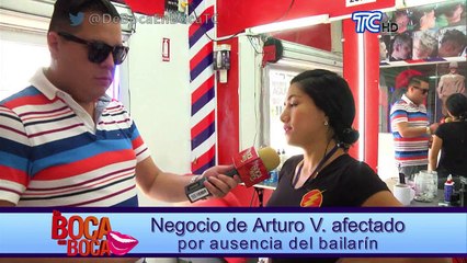 Negocio de Arturo V. afectado por ausencia del bailarín