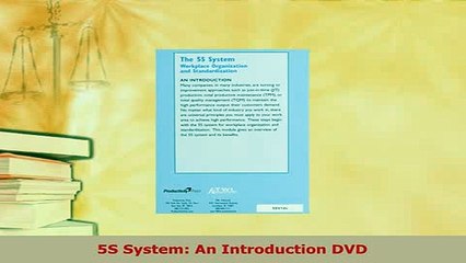 Download  5S System An Introduction DVD PDF Free