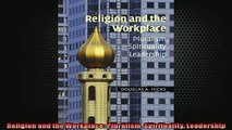 READ book  Religion and the Workplace Pluralism Spirituality Leadership  FREE BOOOK ONLINE