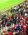 Liverpool and Sevilla fans clash in St. Jakob-Park before kick off. #liverpool#EuropaLeagueFinal