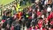 Liverpool and Sevilla fans clash in St. Jakob-Park before kick off. #liverpool#EuropaLeagueFinal