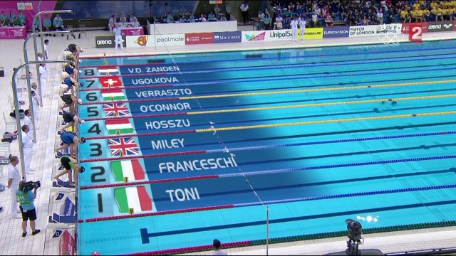 finale 200m 4 nages F - ChE 2016 natation