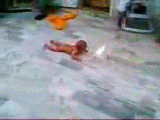 باكستاني يلعب ولده | مين حبيب بابا