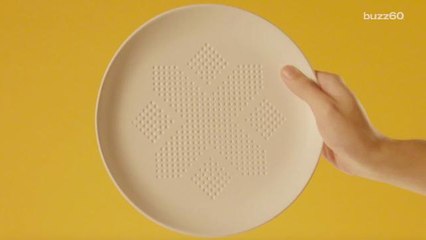 A Plate That Eats Calories