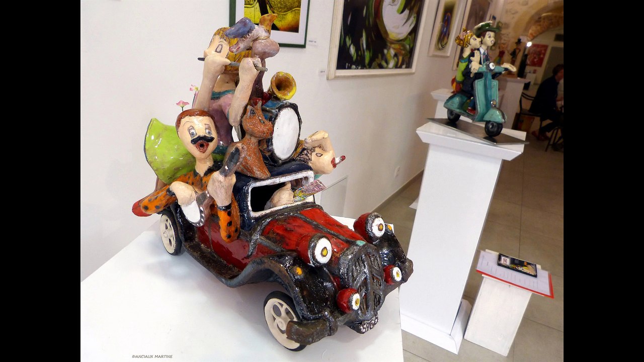 ©HDdiapo Art&Co 10 ARTISTES PERMANENTS Mai 2016 ANCIAUX MARTINE & CARO invitées du mois MONDE TV WEB©