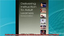 new book  Delivering Instruction to Adult Learners Revised Edition