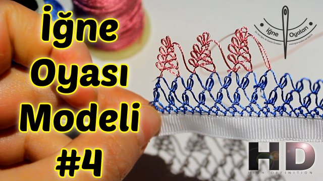 İğne Oyası Modeli Yapılışı #4 HD Kalite