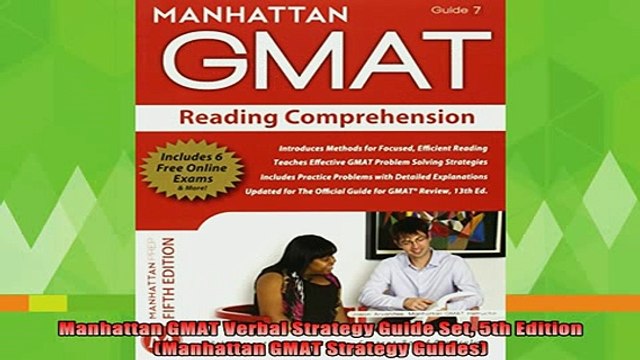 read here Manhattan GMAT Verbal Strategy Guide Set 5th Edition Manhattan GMAT Strategy Guides