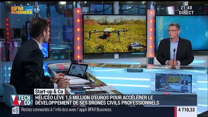 Start-up & Co: Hélicéo, spécialisée dans la fabrication de drones civils professionnels pour les métiers de la géomatique - 19/05