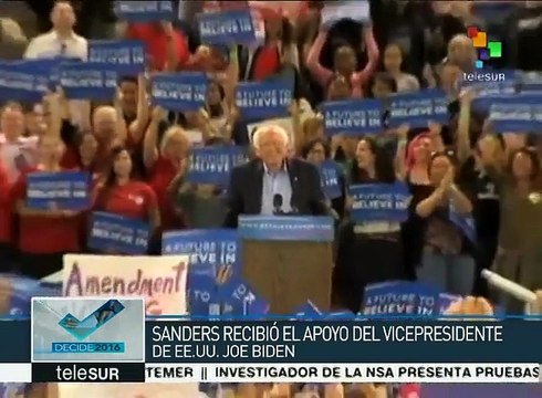 EE.UU.: inician campaña de desprestigio contra Bernie Sanders