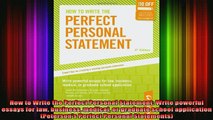 read here  How to Write the Perfect Personal Statement Write powerful essays for law business