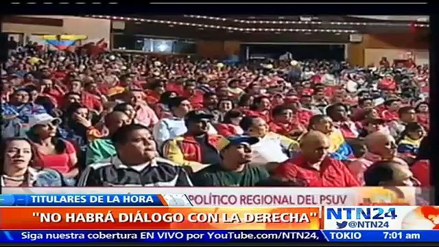 Diosdado Cabello asegura que no hay ningún tipo de acuerdo con oposición venezolana